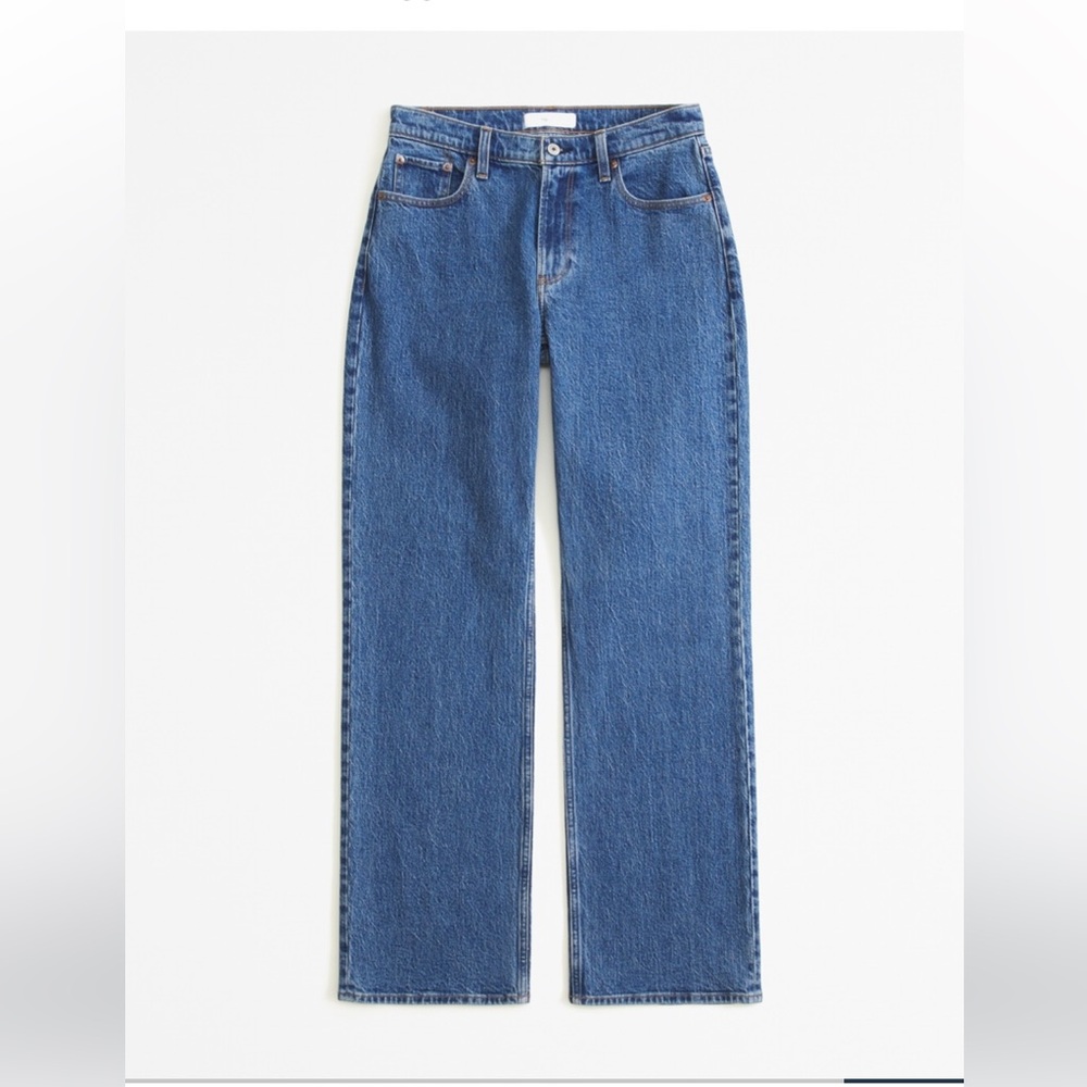 Abercrombie & Fitch Low Rise Baggy Jeans